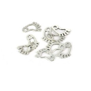 400XDollhouse foot /jewelry Pendant metal alloy charm 23X16mm CM786