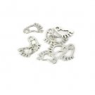 400XDollhouse foot  /jewelry Pendant metal alloy charm 23X16mm CM786