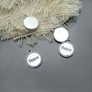 500XDollhouse foot  /jewelry Pendant metal alloy charm 13mm CM767