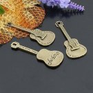 100pcs mini guita dollhouse miniature toy/jewelry Charm CM745