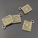 200pcs mini book charm Brass dollhouse miniature toy/jewelry Charm CM712