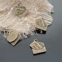 300pcs mini mail letter I love you charm Brass dollhouse miniature toy/jewelry Charm CM714