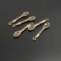 Lot of 1000pcs mini brass Spoon dollhouse miniature toy/jewelry Charm A2