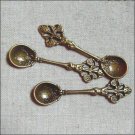 Lot of 100pcs spoon charm dollhouse miniature toy/jewelry bracelet  metal alloy Charm CM1078