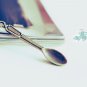 Lot of 100pcs spoon charm dollhouse miniature toy/jewelry bracelet  metal alloy Charm CM1077