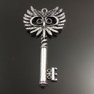 Lot of 60pcs mini owl key dollhouse miniature toy/jewelry Charm CM1187