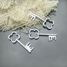 Lot of 400pcs mini silver Key dollhouse miniature toy/jewelry Charm CM1008