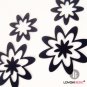 Lot of 2 Sets 3D Solid Heart wood Wall Stickers/Home black Decor