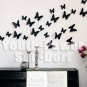 36pcs 3D Wall Sticker Butterflies Home Decor Room Decorations Stickers