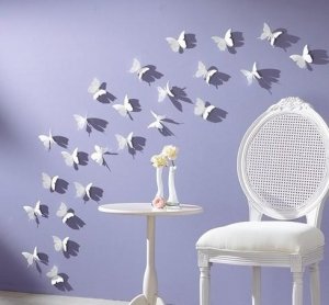 36pcs 3D Wall Sticker Butterflies Home Decor Room Decorations Stickers