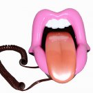 Corded Unique Decorative mouse lip love Telephone fuschia TL006