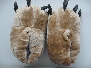 Adult Plush Monster PIG Foot Paw Animal Claw Slipper party shoe SH039