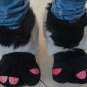 Adult Plush Monster Donkey Foot Paw Animal Claw Slipper party shoe SH032
