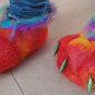 Adult Plush Monster Donkey Foot Paw Animal Claw Slipper party shoe yellow SH031