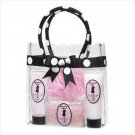 French Polka-Dot Bath Set