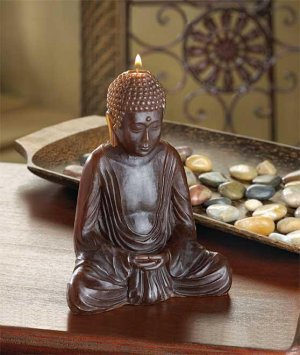 Resting Buddha Candle