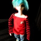 Red&Black Shirt and Hat (712-874)