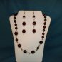 Fashion jewelry,  Burgundy beauty, #SC007