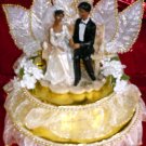 Wedding supplies, Bride/Groom cake topper, #SCBG1A