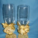 Wedding supplies,Toasting  glasses for golden anniversary, #SCGA1