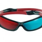 2 Pairs /lot Cool Blue Red 3D 3-D Glasses for Movie & Game & TV