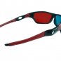 2 Pairs /lot Cool Blue Red 3D 3-D Glasses for Movie & Game & TV