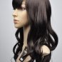 Woman Long Dark Brown Cosplay Party Hair Wigs Wig WL41