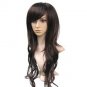 Woman Long Wave Dark Brown Cosplay Party Wig Wigs WL16