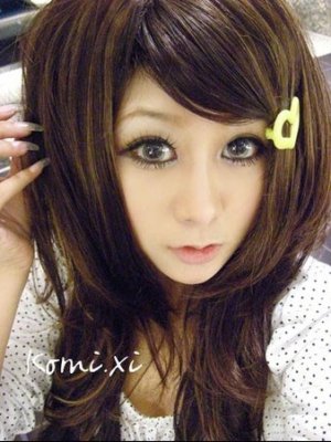 Long Wave Cosplay Everyday Full Wigs With One Cap WL11