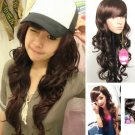 Long WAVE Cosplay Everyday Full Wigs With 1Cap WL31