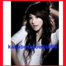 Woman Lady New Fashion Dark Brown long wave Wigs with wig cap WL44