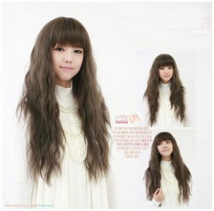 Long WAVE Cosplay Everyday Full Wigs With 1Cap WL27