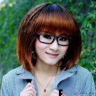  Short Straight Cosplay Everyday Full Wigs With One Cap WD43