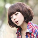  Short Straight Cosplay Everyday Full Wigs With One Cap WD44