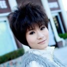 Dark Brown Short Wave Cosplay Party Hair Full wigs WD46