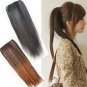 Girl's Hairpiece Long Ponytail Pony wig Hair Extensions PP05