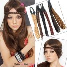 Girl's Hairpiece Headband Hair Belt Plait Wig Extensions PP08