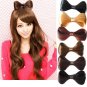 Girls Headband Hair Band Bowknot Butterfly Tie Hairpin Wigs Extension PP12