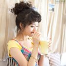 Lady Woman Hairpiece Hair Bun Wigs Extensions PP21