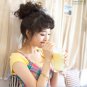 Lady Woman Hairpiece Hair Bun Wigs Extensions PP21