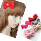 Girl's Kid's Headband Bowknot Butterfly Tie Hairpin Plush PP32