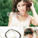49Pcs Lady Woman Artificial Genuine Pearls Hair Band For Hair PP39