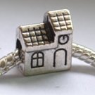 5pcs House Spacer Charm Beads Fits Bracelet Chain P160