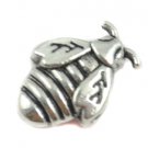 20pcs Silver Alloy Honeybee Beads Charm Fits Bracelet P178