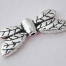 20Pcs Silver Alloy Dragonfly Beads Charm Fits Bracelet P189