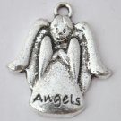 20Pcs Silver Alloy Angels Beads Charm Fits Bracelet P193