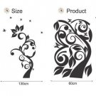 DIY Removable Art Deco Decal Wall Stickers Tree&Butterfly WB54 