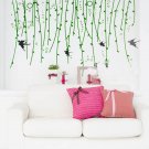 DIY Removable Art Deco Decal Wall Stickers Willow&Swallow WB67 