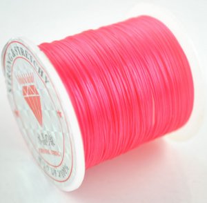 1Roll Stretch & Strong Red Crystal Line Jewelry Finding 126cm&Acirc;&nbsp;P214