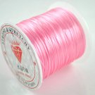 1Roll Stretch & Strong Pink Crystal Line Jewelry Finding 126cm P215